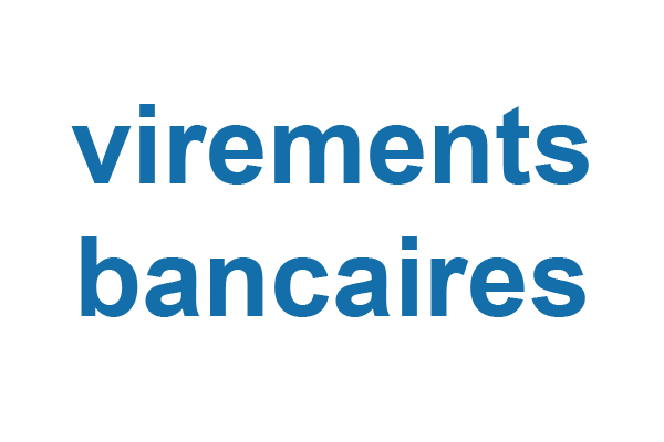 Paiement par virement bancaire